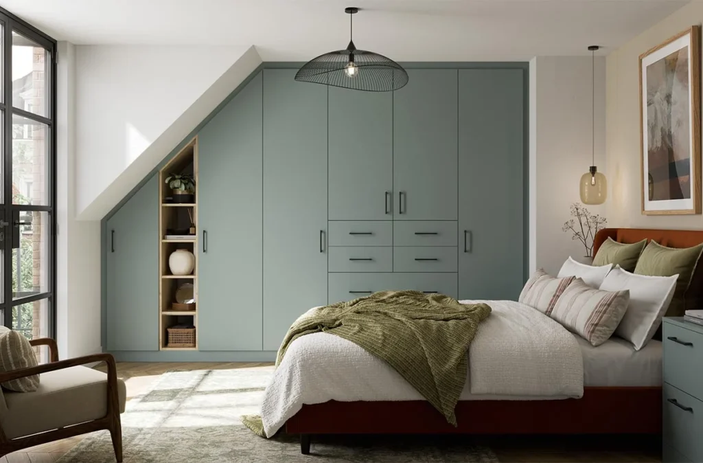 Fitted Wardrobe Spray Painting in Scotland