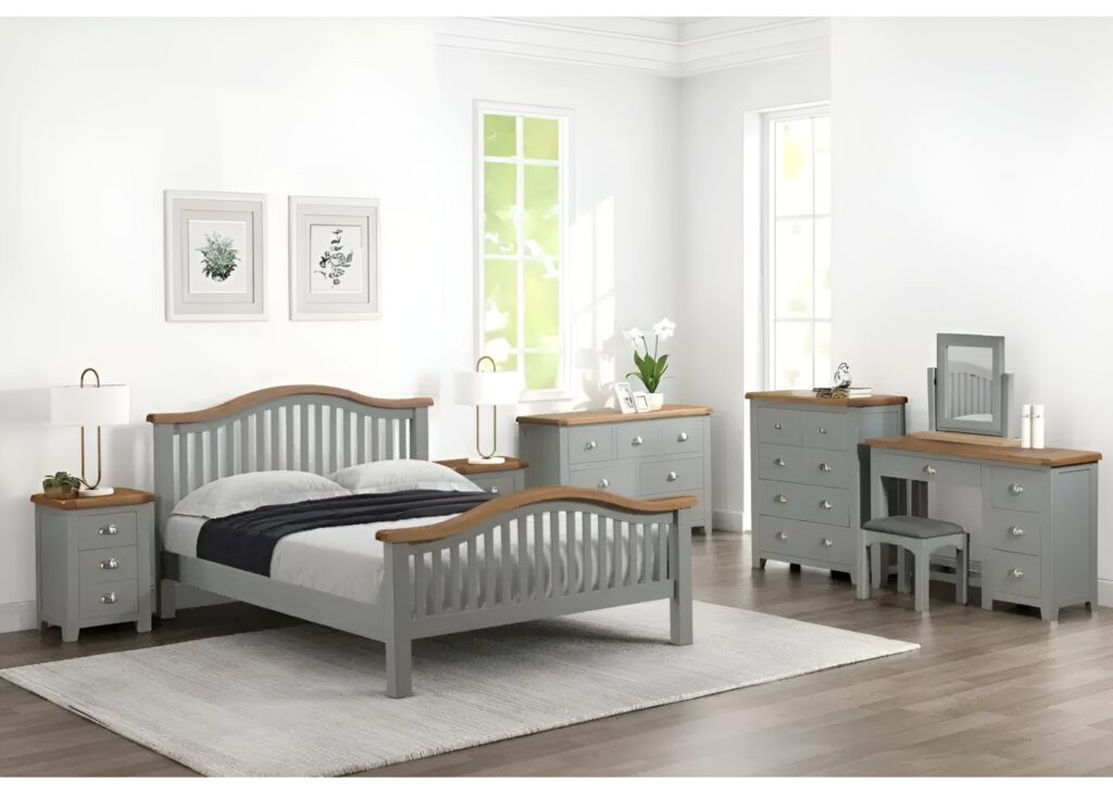 Painting Furniture With a Spray Gun - Fresh Take Furnishings