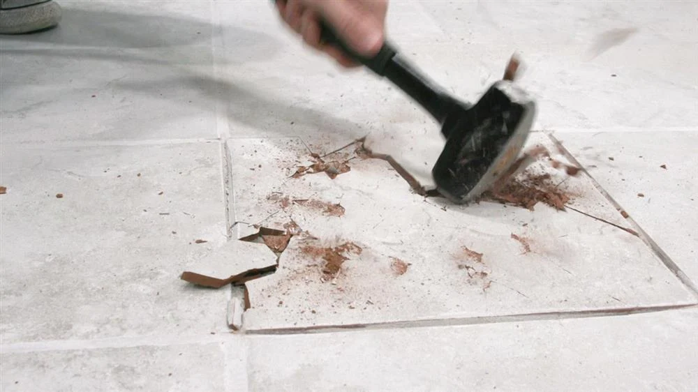 What if you want to replace the floor tiles