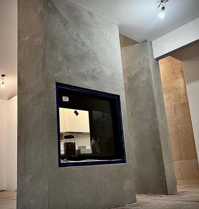 Concrete Style Plaster – Industrial Concrete Wall Finish for Modern Interiors