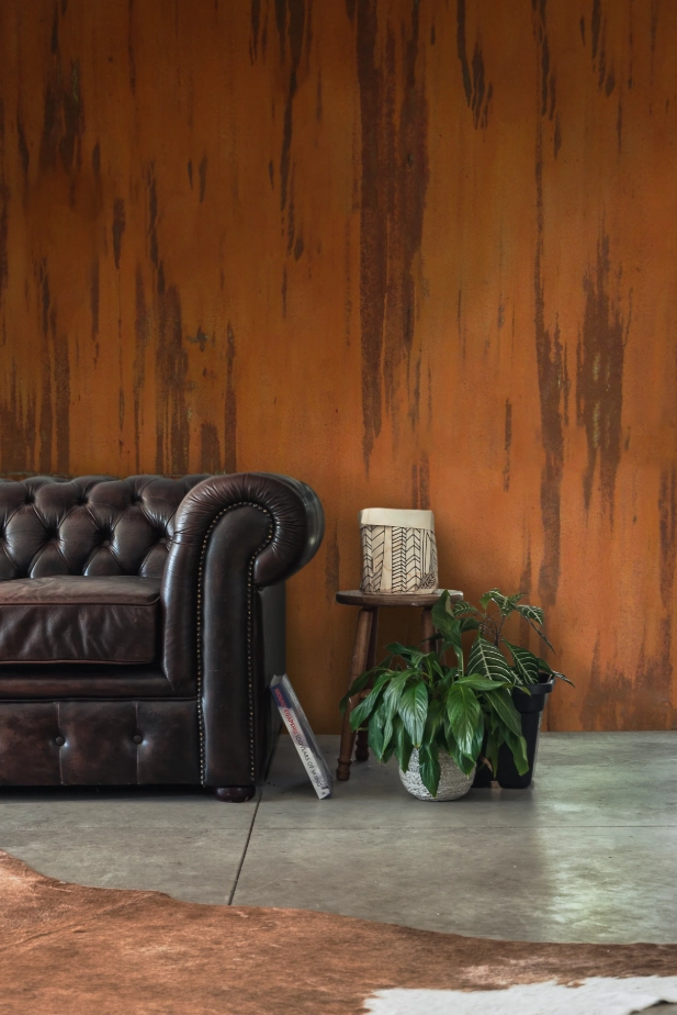 How It Works Rust Effect Plaster